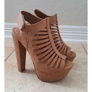 ManjiH High Heel Platform Pumps